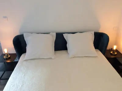 Un ou plusieurs lits dans un hébergement de l'établissement Appartement Doria
