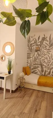 Coin salon dans l'établissement A l'ombre du clocher
