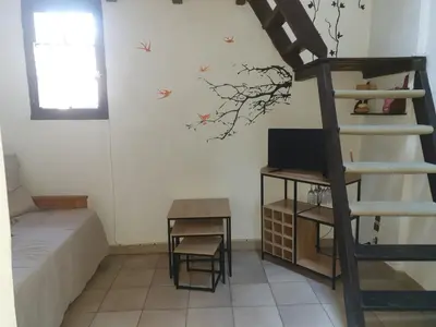 Plan de l'établissement STUDIO avec Mezzanine