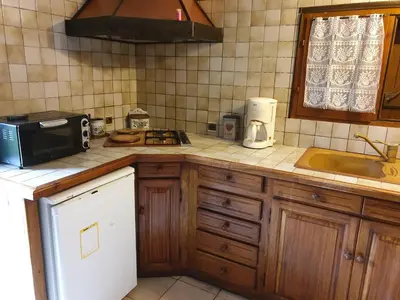 Cuisine ou kitchenette dans l'établissement STUDIO avec Mezzanine