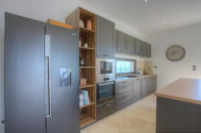 Cuisine ou kitchenette dans l'établissement U Sole Castellare