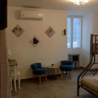 Coin salon dans l'établissement Casa di Emma