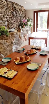 Nourriture dans la maison d'hôtes ou à proximité