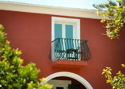 Balcon ou terrasse dans l'établissement Demeure Castel Brando Hôtel & Spa