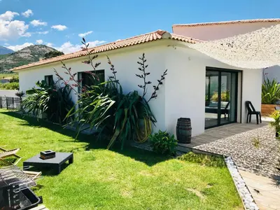 Jardin de l'établissement Villa entre Mer et Montagne...