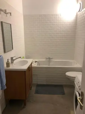 Salle de bains dans l'établissement Boulevard GRAZIANI