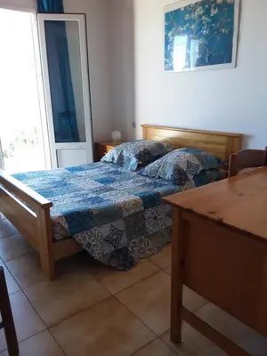 Un ou plusieurs lits dans un hébergement de l'établissement Chambre d hôtes chez raymonde et sandrine