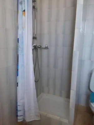 Salle de bains dans l'établissement Chambre d hôtes chez raymonde et sandrine