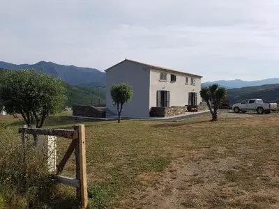 Paysage naturel près de la maison de vacances