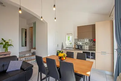Cuisine ou kitchenette dans l'établissement vita nova