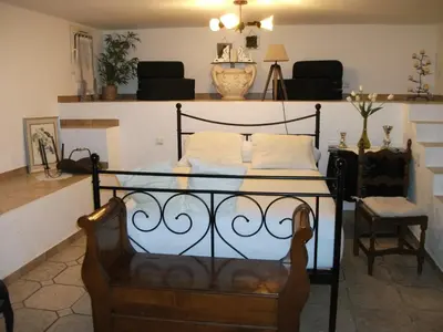Un ou plusieurs lits dans un hébergement de l'établissement T2 dans la région Bastiaise vue sur la mer