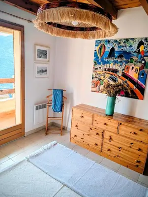 Un ou plusieurs lits dans un hébergement de l'établissement MAISON TUCCARELLU
