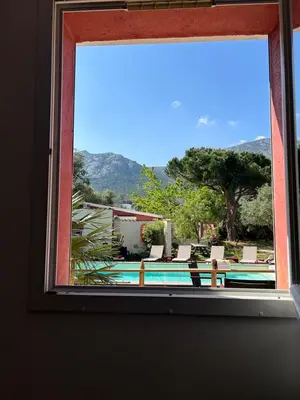 Vue générale sur la montagne ou vue sur la montagne depuis le B&B/chambre d'hôtes