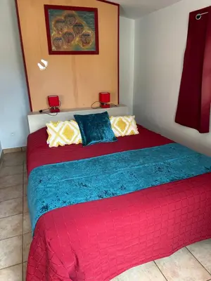 Un ou plusieurs lits dans un hébergement de l'établissement Casa di Floumy