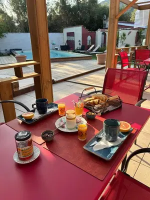 Nourriture dans le B&B/chambre d'hôtes ou à proximité