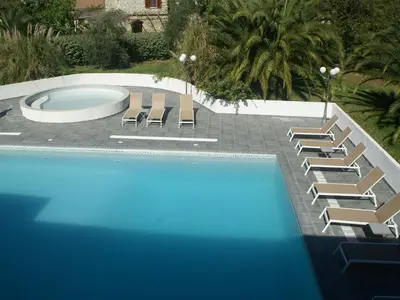 Piscine de l'établissement Apartment in Moriani-Plage by the Beach ou située à proximité