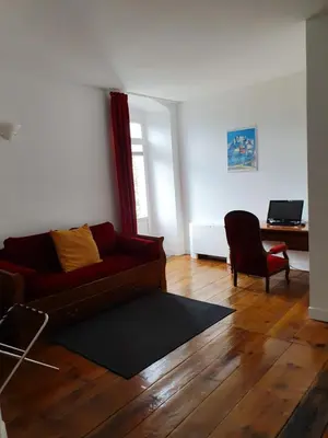 Coin salon dans l'établissement Casa Guelfucci