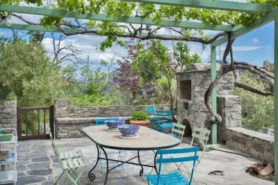 Jardin de l'établissement Casa La Colombaia