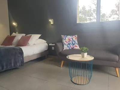 Coin salon dans l'établissement Casa Dea