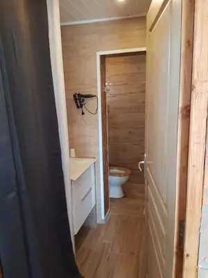 Salle de bains dans l'établissement L Appicciu