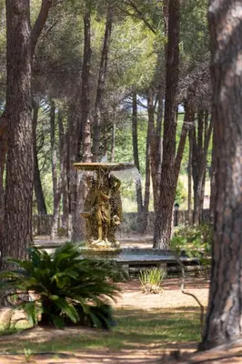 Jardin de l'établissement La Signoria & Spa