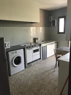 Cuisine ou kitchenette dans l'établissement U Ricordu