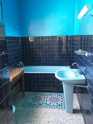 Salle de bains dans l'établissement U Ricordu