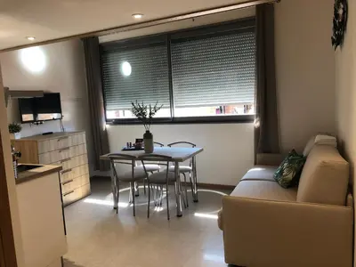 Cuisine ou kitchenette dans l'établissement Résidence Porto Marine