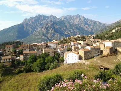 Paysage naturel près de la maison de vacances