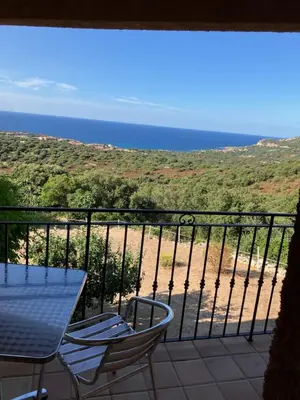 Paysage naturel près de la villa