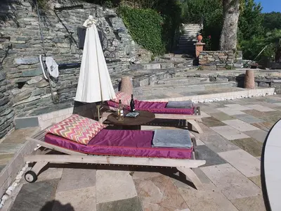 Plan de l'établissement maison de charme avec piscine et vue exceptionnelle