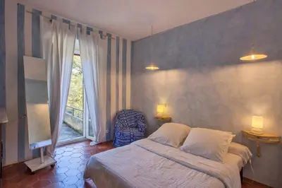 Un ou plusieurs lits dans un hébergement de l'établissement Villa A Ventosa
