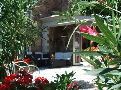 Jardin de l'établissement L'Acqua Viva