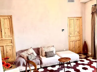 Coin salon dans l'établissement VILLA CAMPANA - Bastia centre