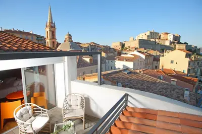 Balcon ou terrasse dans l'établissement Hotel Balanea