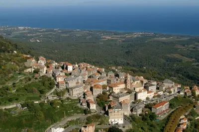 Paysage naturel près de la villa