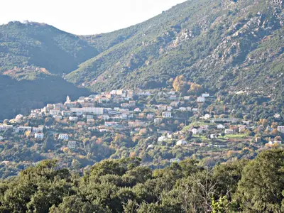 Paysage naturel près de la villa