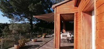 Balcon ou terrasse dans l'établissement VILLA ANGELINI