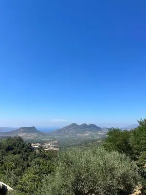Paysage naturel près de la maison de vacances