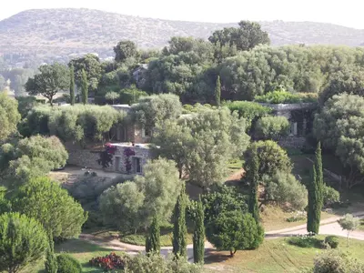 Paysage naturel près de la maison de vacances