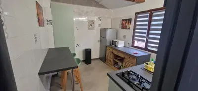 Cuisine ou kitchenette dans l'établissement Casa Del Torrente