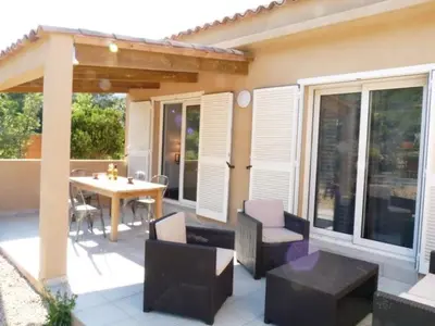 Balcon ou terrasse dans l'établissement VILLAS MATTEU