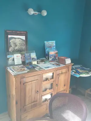 Bibliothèque dans l'appartement
