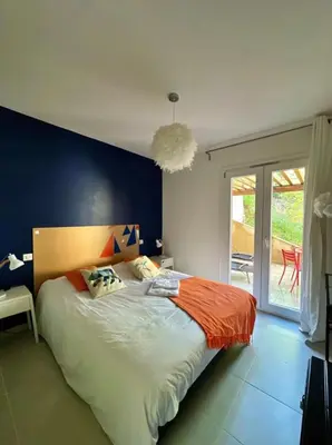 Un ou plusieurs lits dans un hébergement de l'établissement ALOES Appartement T3