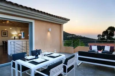 Balcon ou terrasse dans l'établissement U CASALE