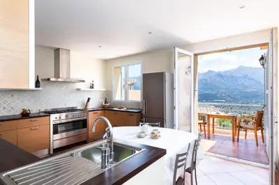 Cuisine ou kitchenette dans l'établissement U PIAZZALE