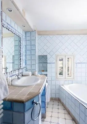 Salle de bains dans l'établissement CASA SANTA MARIA