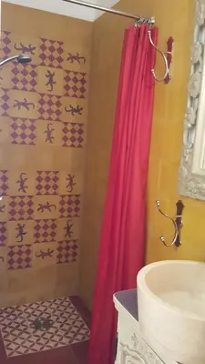 Salle de bains dans l'établissement Villa Primavera