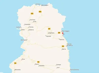 Plan de l'établissement Seaview villa Marlau