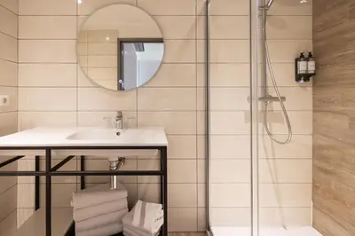 Salle de bains dans l'établissement Residence Saletta Mare